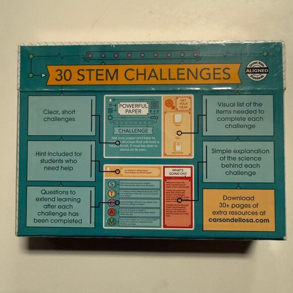 Carson-Dellosa STEM Challenges Science Learning Cards Grades 2-5 - Picture 4 of 6